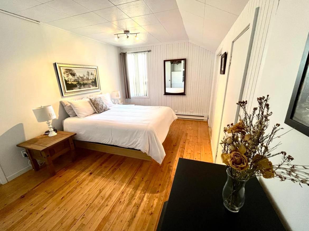 Les Appartements Du Vieil Edifice Metabetchouan Buitenkant foto